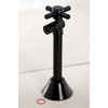 image:imageKingston Brass CC83200DX Concord Matte Black Angle ShutOff Valve 12in Sweat  38in Compression with 5in Extension